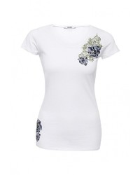 Женская белая футболка с круглым вырезом от Liu Jo Jeans