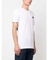 Мужская белая футболка с круглым вырезом от Viktor & Rolf