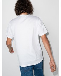 Мужская белая футболка с круглым вырезом от Belstaff