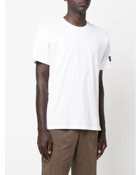 Мужская белая футболка с круглым вырезом от ECOALF