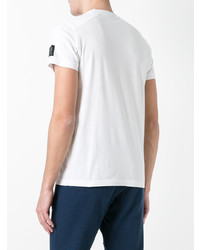 Мужская белая футболка с круглым вырезом от Belstaff