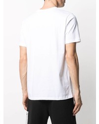 Мужская белая футболка с круглым вырезом от A.P.C.