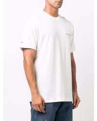 Мужская белая футболка с круглым вырезом от Ih Nom Uh Nit