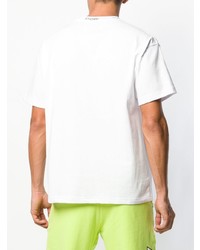 Мужская белая футболка с круглым вырезом от Stampd