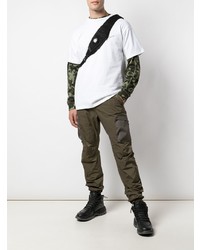 Мужская белая футболка с круглым вырезом от Readymade