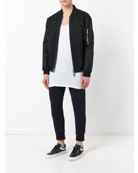 Мужская белая футболка с круглым вырезом от Unconditional