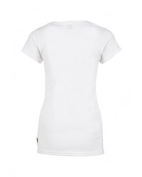 Женская белая футболка с круглым вырезом от Lonsdale