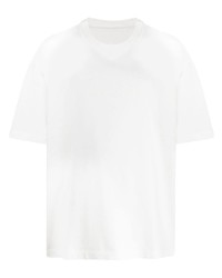 Мужская белая футболка с круглым вырезом от Maison Margiela