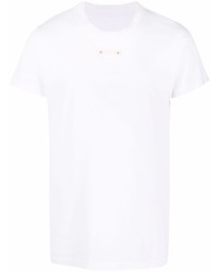 Мужская белая футболка с круглым вырезом от Maison Margiela