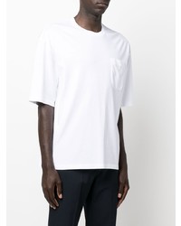 Мужская белая футболка с круглым вырезом от Filippa K
