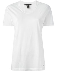Женская белая футболка с круглым вырезом от Marc by Marc Jacobs