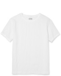 Мужская белая футболка с круглым вырезом от Margaret Howell
