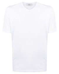 Мужская белая футболка с круглым вырезом от Mauro Ottaviani