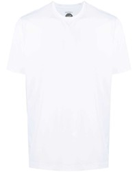 Мужская белая футболка с круглым вырезом от Mazzarelli