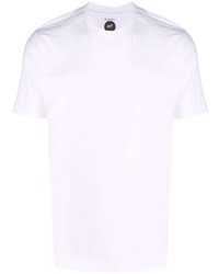 Мужская белая футболка с круглым вырезом от Mazzarelli