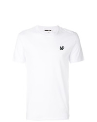 Мужская белая футболка с круглым вырезом от McQ Alexander McQueen