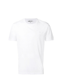 Мужская белая футболка с круглым вырезом от McQ Alexander McQueen