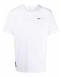 Мужская белая футболка с круглым вырезом от McQ