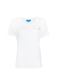 Женская белая футболка с круглым вырезом от MiH Jeans