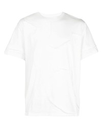 Мужская белая футболка с круглым вырезом от Mostly Heard Rarely Seen