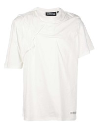 Мужская белая футболка с круглым вырезом от Mostly Heard Rarely Seen
