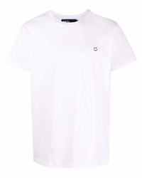 Мужская белая футболка с круглым вырезом от MTL STUDIO