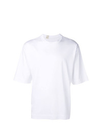 Мужская белая футболка с круглым вырезом от N. Hoolywood