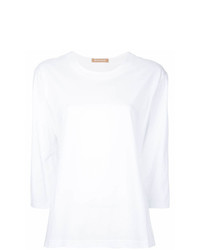 Женская белая футболка с круглым вырезом от Nehera