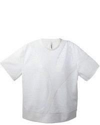 Женская белая футболка с круглым вырезом от Neil Barrett