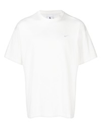 Мужская белая футболка с круглым вырезом от Nike