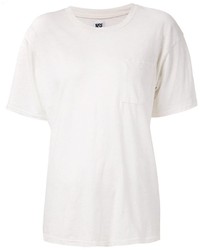 Женская белая футболка с круглым вырезом от NSF