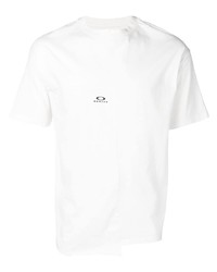 Мужская белая футболка с круглым вырезом от Oakley By Samuel Ross