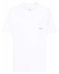 Мужская белая футболка с круглым вырезом от Oamc