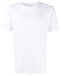 Мужская белая футболка с круглым вырезом от Officine Generale