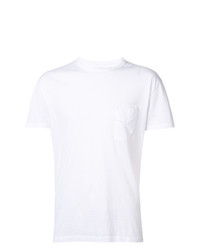 Мужская белая футболка с круглым вырезом от Officine Generale