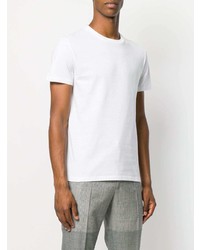 Мужская белая футболка с круглым вырезом от Stella McCartney