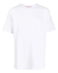 Мужская белая футболка с круглым вырезом от Orlebar Brown