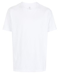 Мужская белая футболка с круглым вырезом от OSKLEN