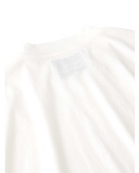 Мужская белая футболка с круглым вырезом от Studio Nicholson