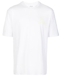 Мужская белая футболка с круглым вырезом от Palace