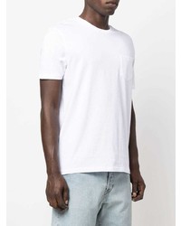 Мужская белая футболка с круглым вырезом от Harmony Paris