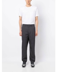 Мужская белая футболка с круглым вырезом от Dunhill