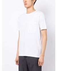 Мужская белая футболка с круглым вырезом от Dunhill
