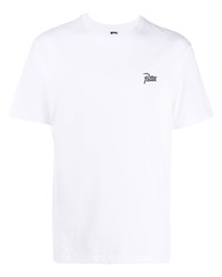 Мужская белая футболка с круглым вырезом от PATTA