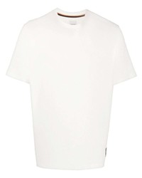 Мужская белая футболка с круглым вырезом от Paul Smith