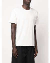 Мужская белая футболка с круглым вырезом от Meta Campania Collective