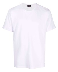 Мужская белая футболка с круглым вырезом от Peuterey