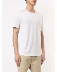Мужская белая футболка с круглым вырезом от Loro Piana