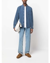 Мужская белая футболка с круглым вырезом от Frame