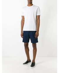 Мужская белая футболка с круглым вырезом от Sunspel